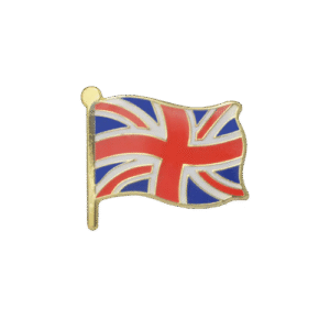 E764 United Kingdom Flag enamel badge (pack of 5)