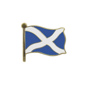 E766 Scotish Flag enamel badge (pack of 5)